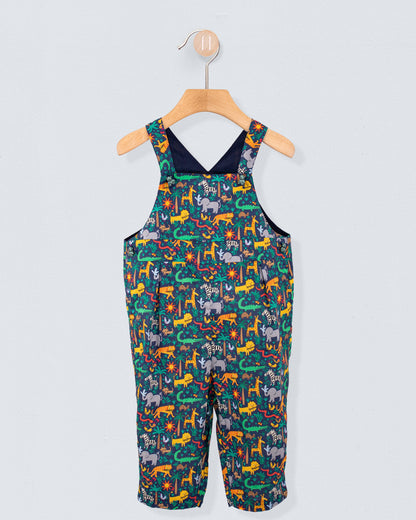 Bear Liberty Louie's Jungle Blue Overall - Romper