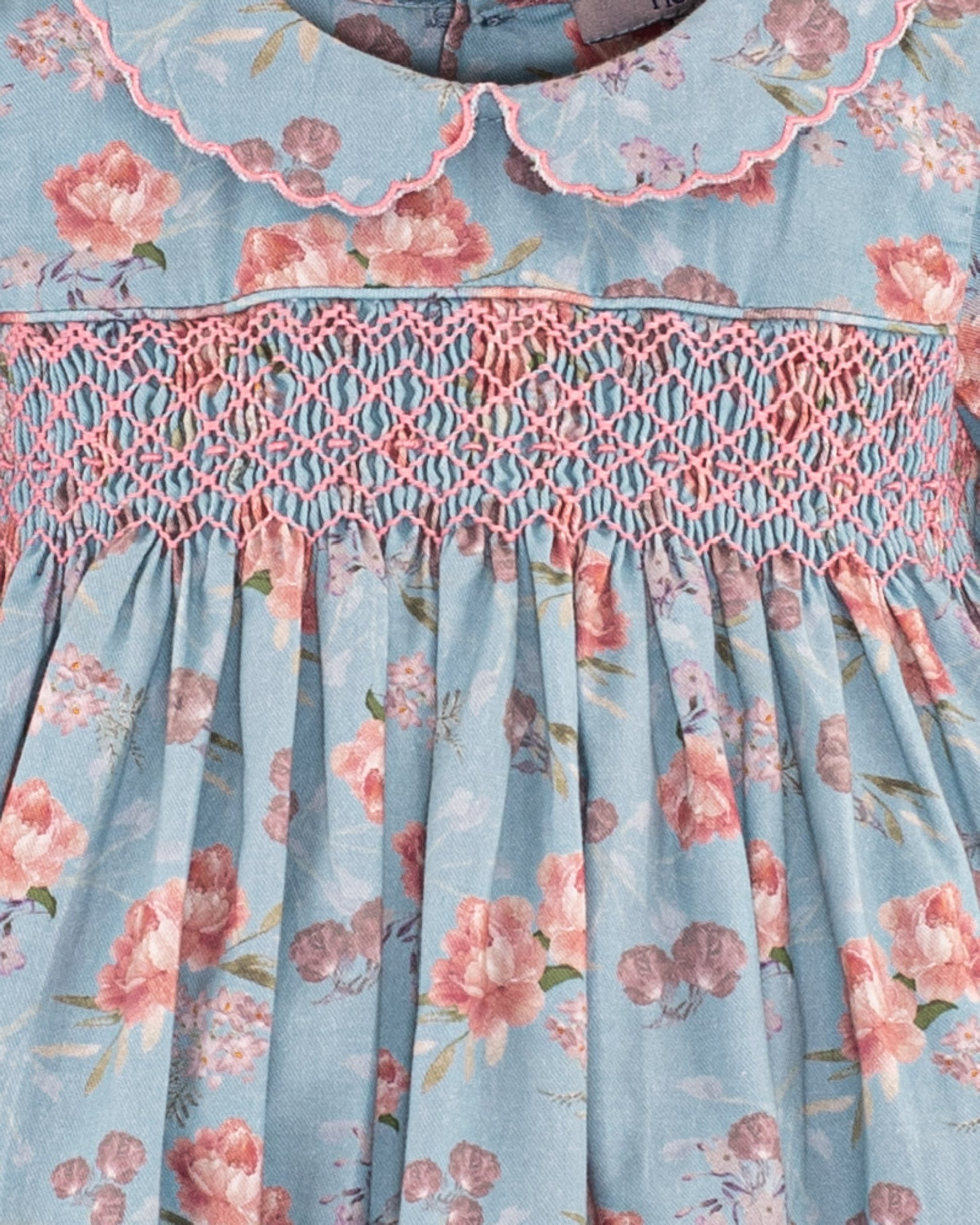 Beatrice Slate Bouquet Bubble - Romper