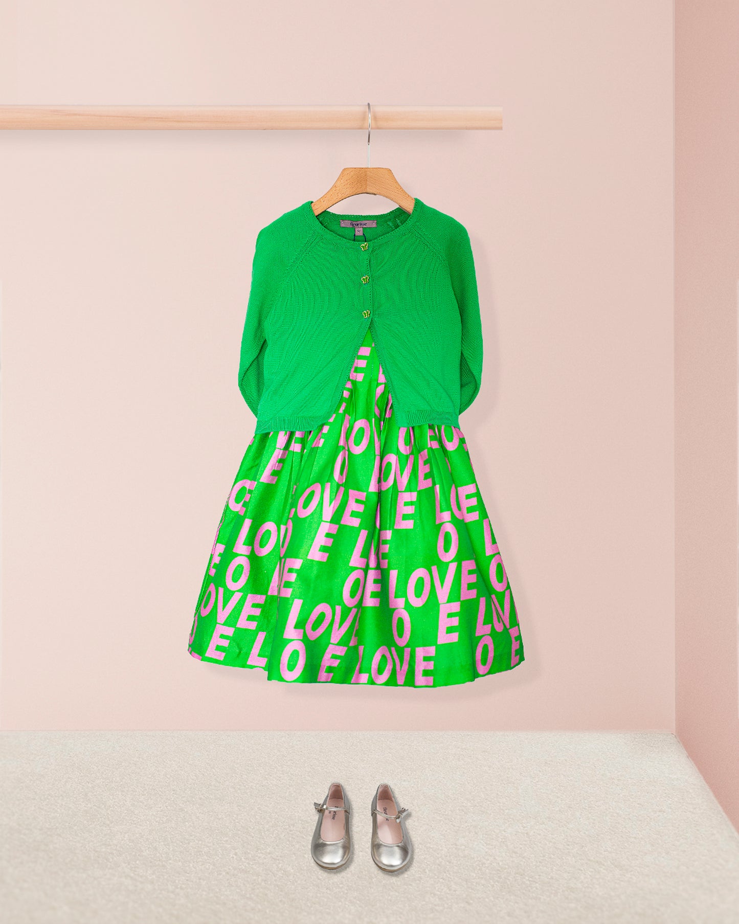 Biaritz Italian Emerald Love Dress - Dress