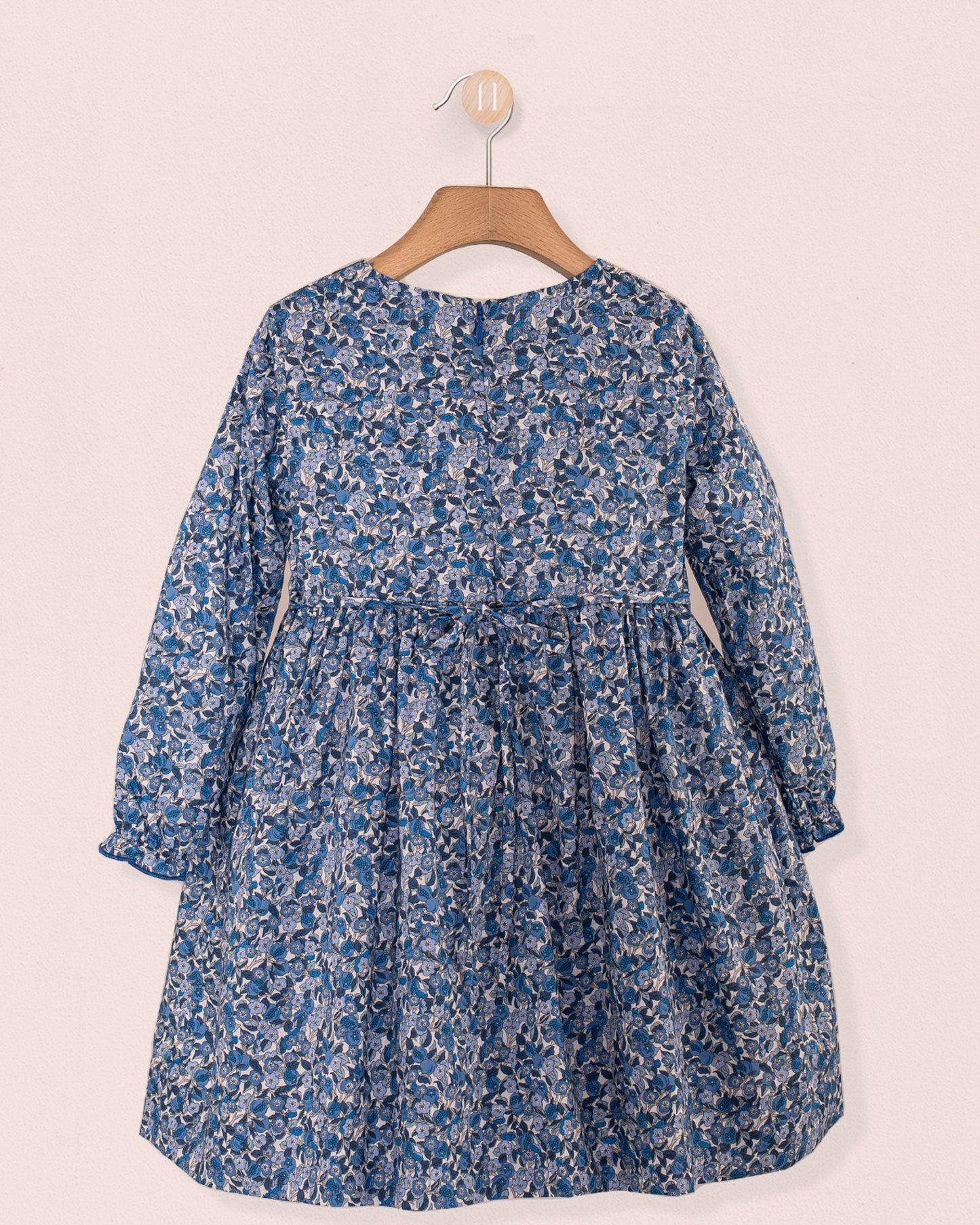 Bonheur Liberty Nectar Royal - Smocked Dress