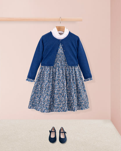 Bonheur Liberty Nectar Royal - Smocked Dress