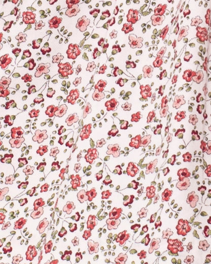 Baby Madeline Belina Small Burgundy Floral Dress - Baby Dress