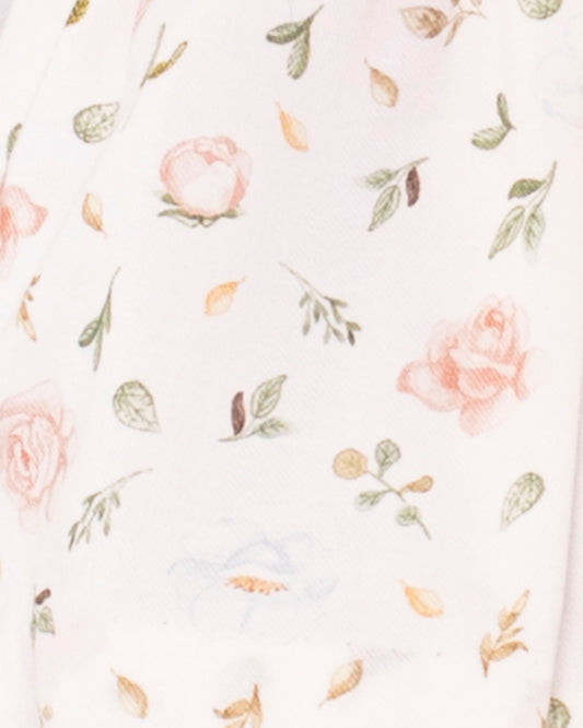 Joie Tuscany Soft Pink Rosebuds Overall - Romper