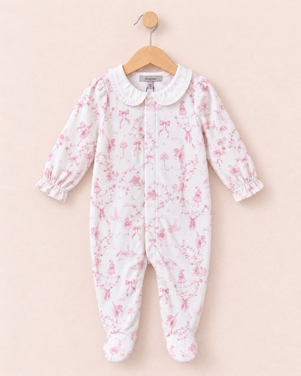 Pima Ballerina Toile Collar Stretchie