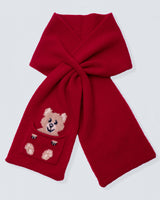 Bear Red Cashmere Scarf