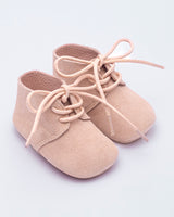 Daniel Beige Suede Crib Shoe