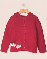 Benjamine Strawberry Hooded Sweater
