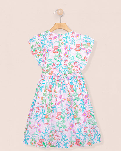 Berenice Liberty Ophelia Pink Smock - Smocked Dress