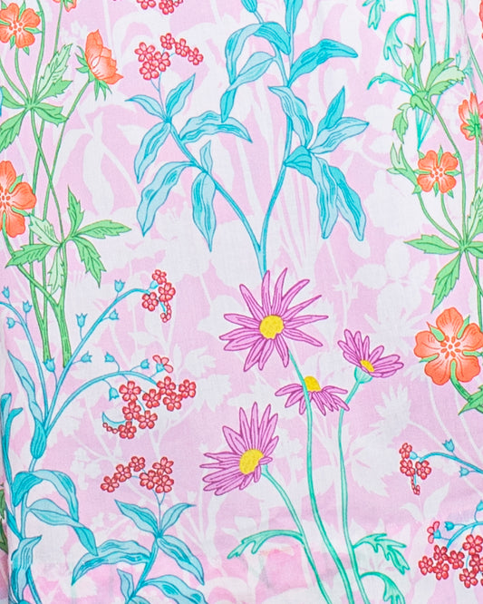 Berenice Liberty Ophelia Pink Smock - Smocked Dress