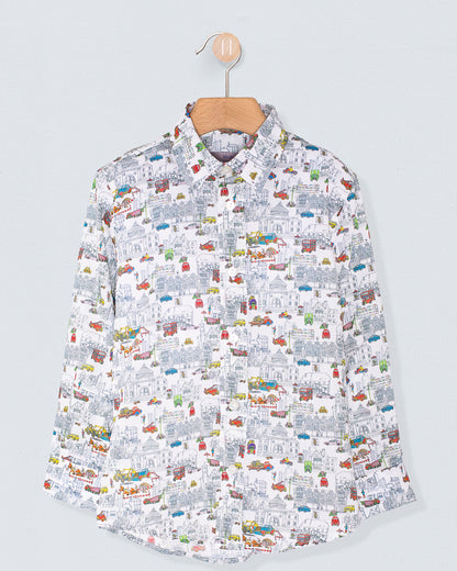 Bernard Organic Liberty Construction Shirt - Shirt