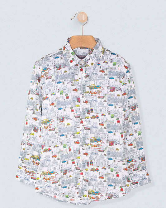 Bernard Organic Liberty Construction Shirt - Shirt