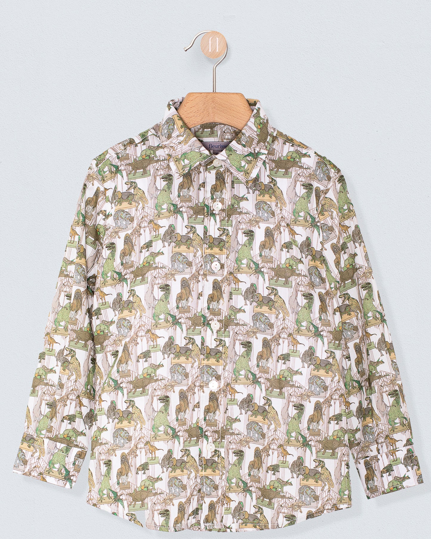 Bernard Organic Liberty Hunter Dinosaur Shirt - Shirt