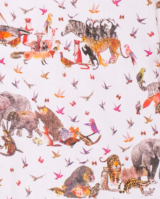 Bernard Organic Liberty Jungle Automne Shirt - Shirt