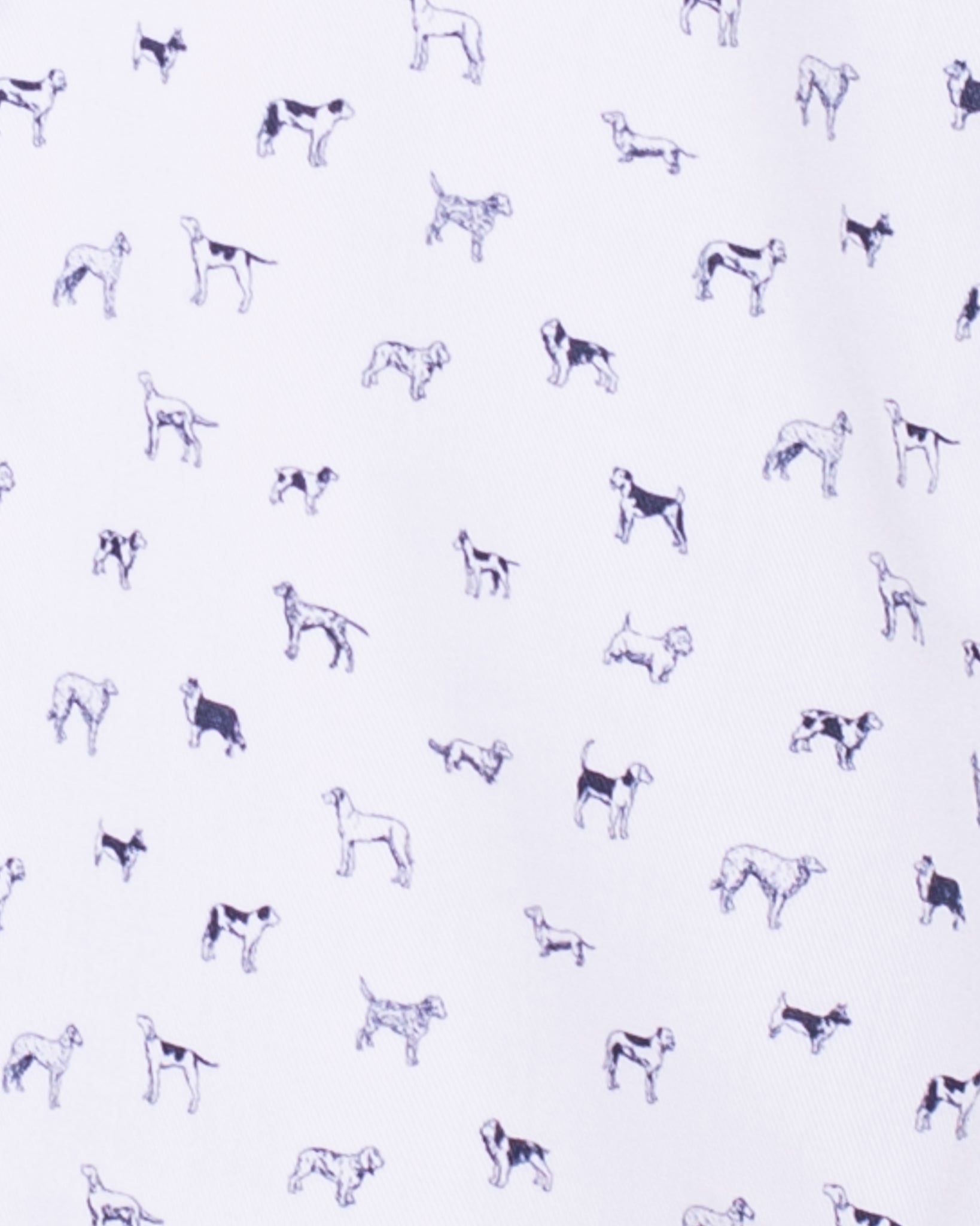 Bernard Liberty Man's Best Friend White Shirt - Shirt