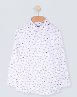 Bernard Liberty Man's Best Friend White Shirt