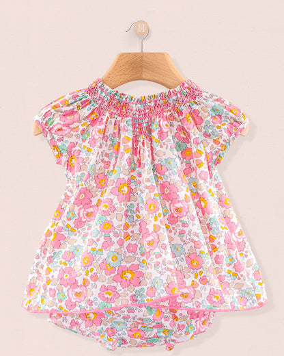 Etoile Liberty Betsy Rose 2 Piece Set - Baby Dress