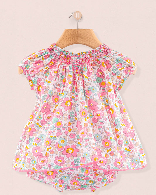 Etoile Liberty Betsy Rose 2 Piece Set - Baby Dress