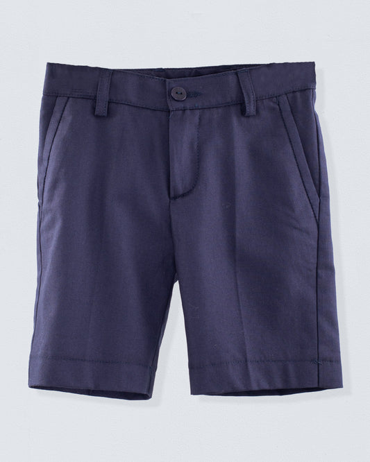 Blade Navy Linen Shorts - Pant