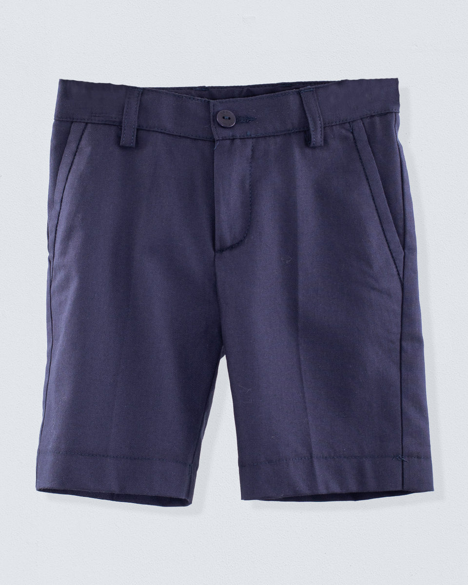 Blade Navy Linen Shorts