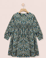 Bonheur Liberty Louise Hunter Smocked Dress