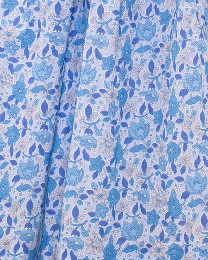 Bonheur Liberty Ovation Blue Smock - Smocked Dress