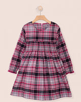 Bonheur Primrose Flannel Smocked Dress