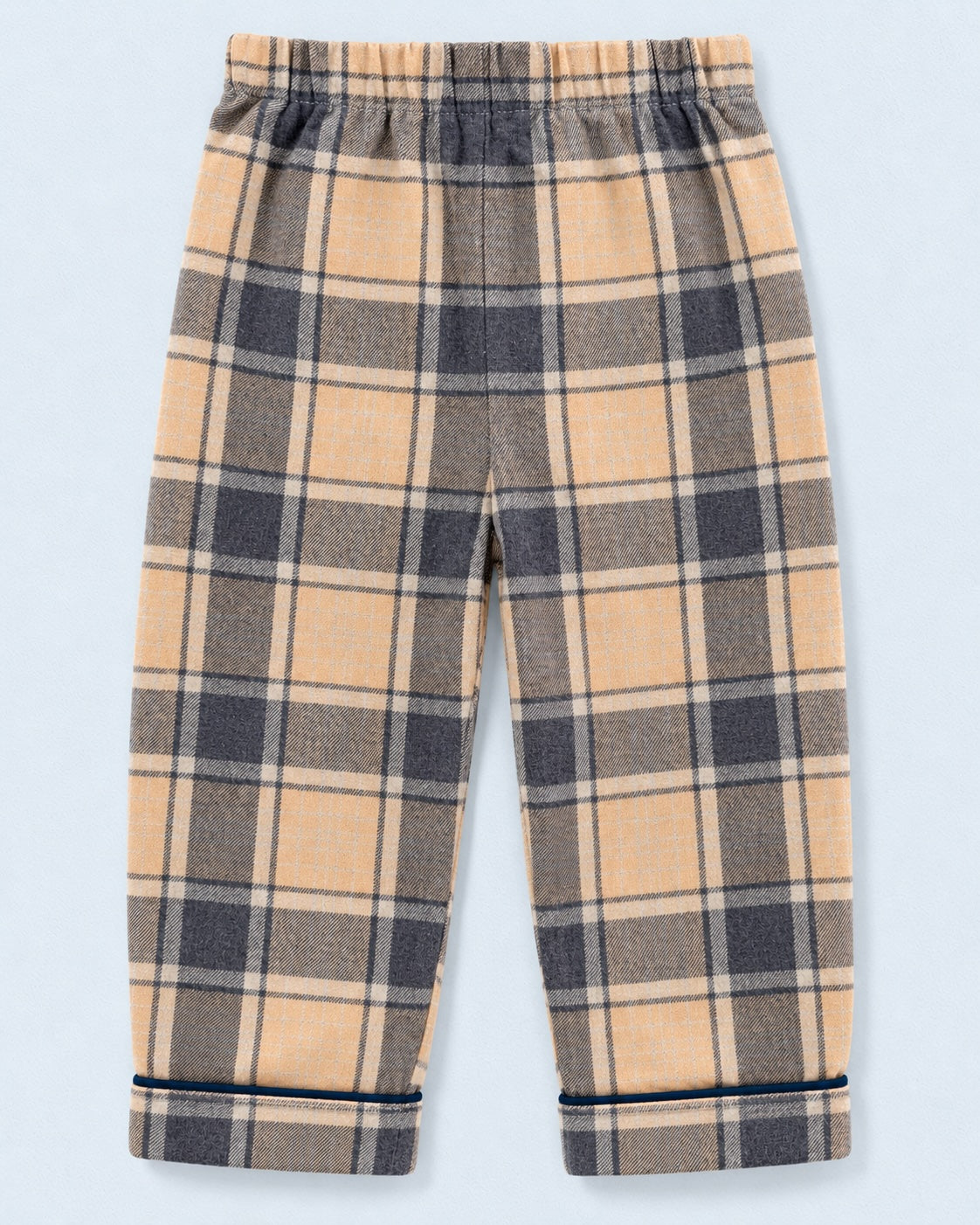 Boy Loungewear Blue Tartan Flannel