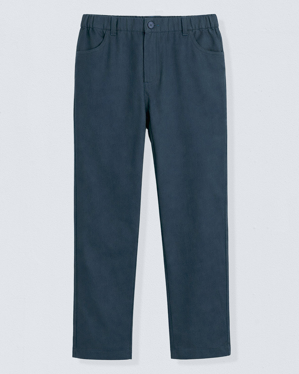Bradley Italian Summer Navy Twill Pant