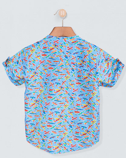 Brando Liberty Adventure Blue Tunic - Shirt