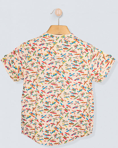 Brando Liberty Adventure Peach Tunic - Shirt