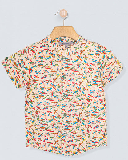 Brando Liberty Adventure Peach Tunic - Shirt