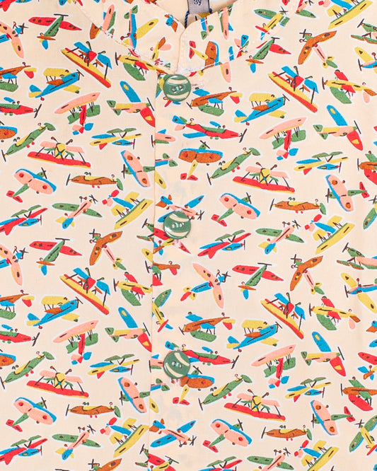 Brando Liberty Adventure Peach Tunic - Shirt