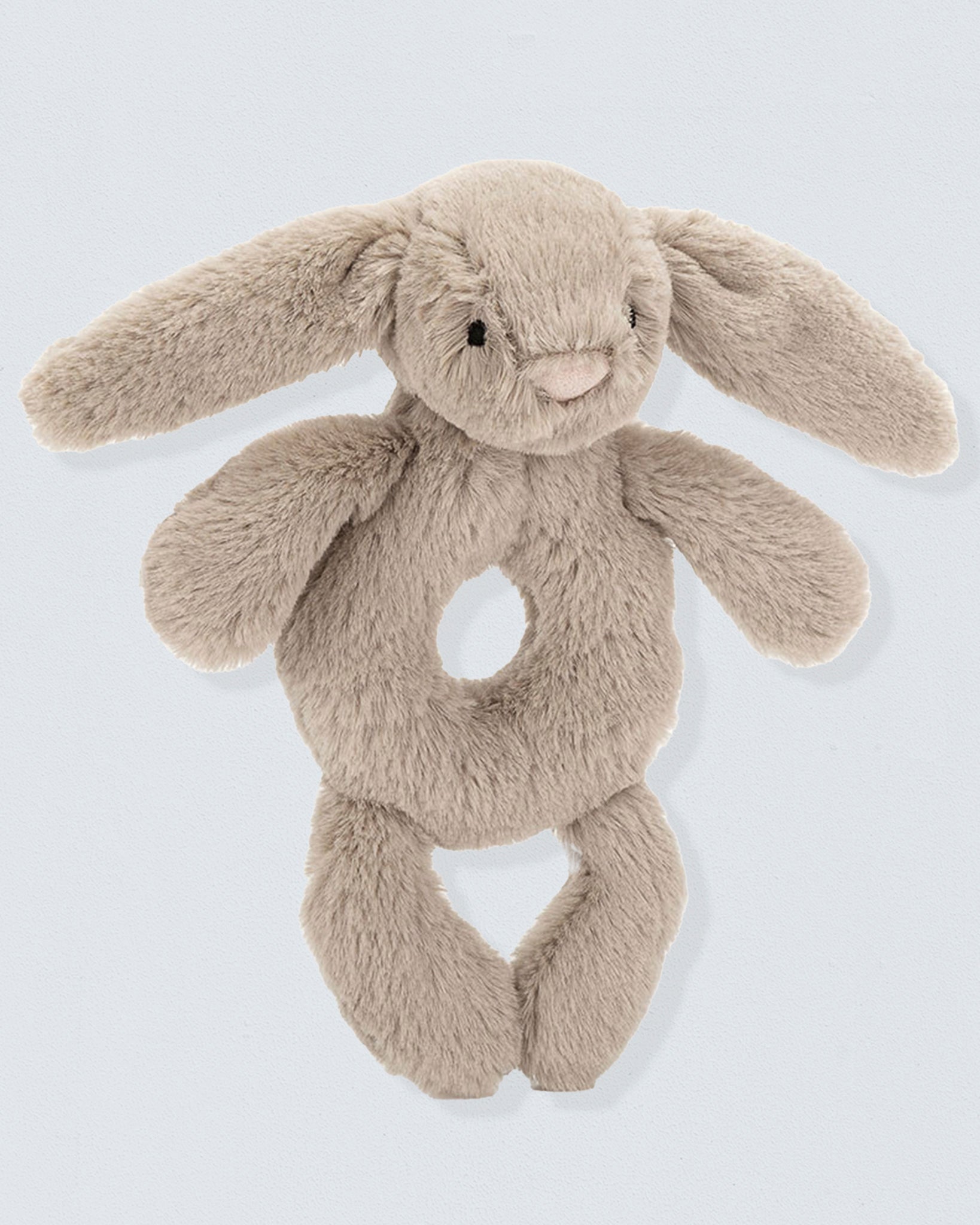 Jellycat Bunny Round Beige Rattle Toy - Toy