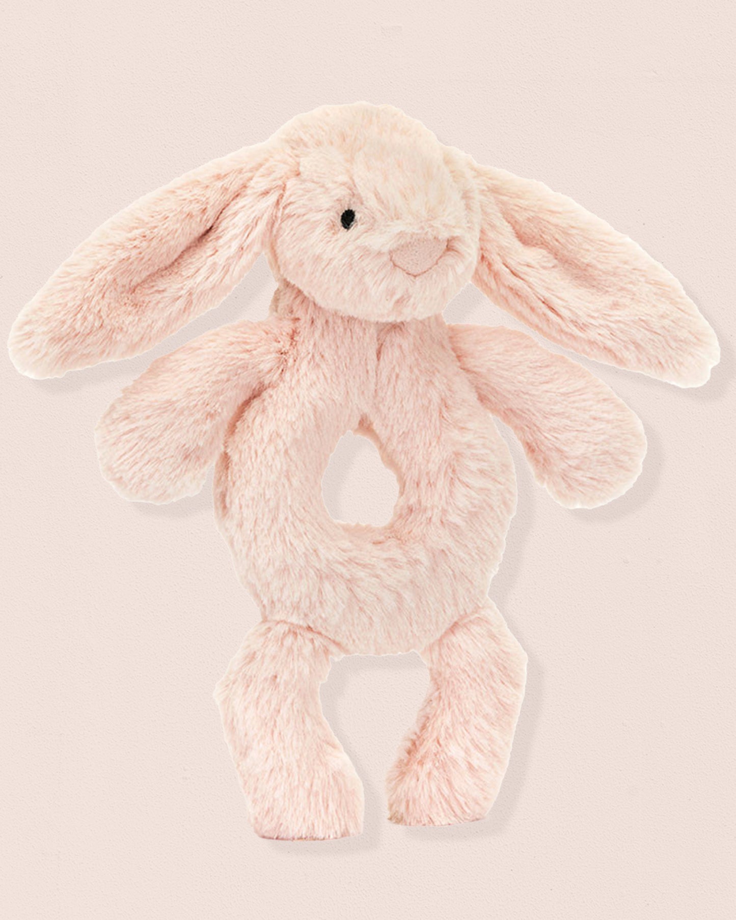 Jellycat Bunny Round Blush Rattle Toy - Toy