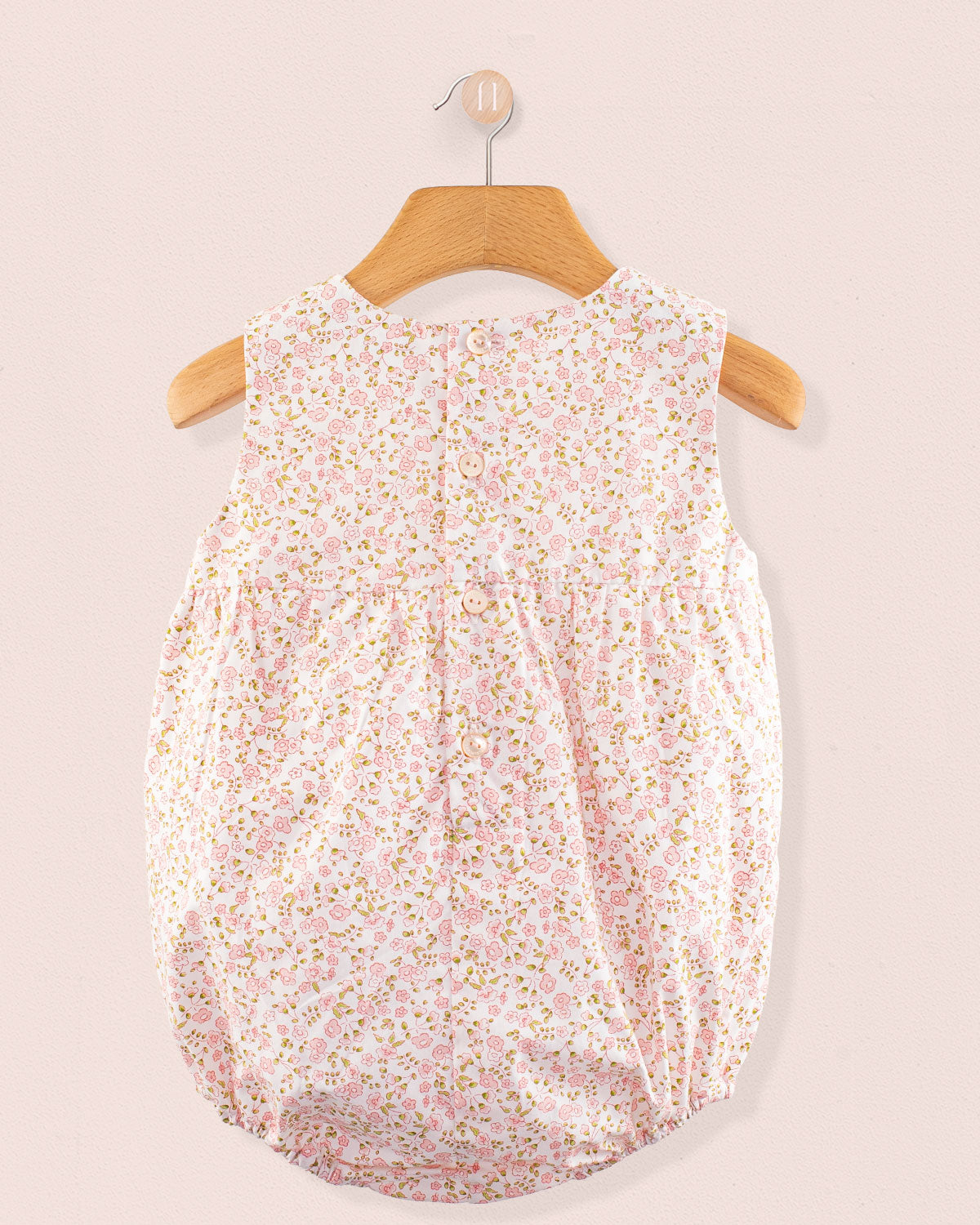 Bunny Florencia Pink Daisy Bubble - Romper