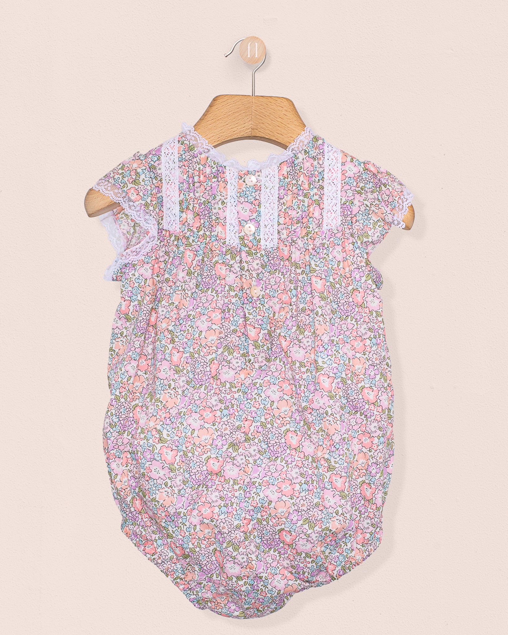 Cape Cod Liberty Michelle Blush Bubble - Romper