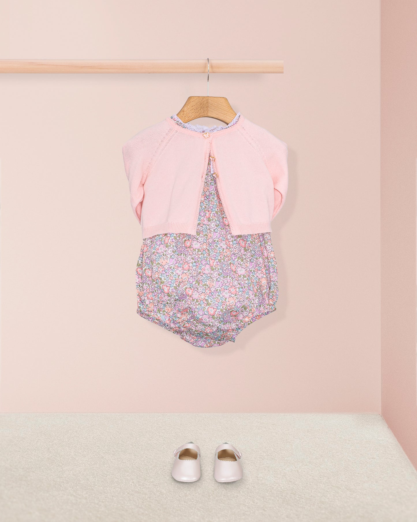 Cape Cod Liberty Michelle Blush Bubble - Romper