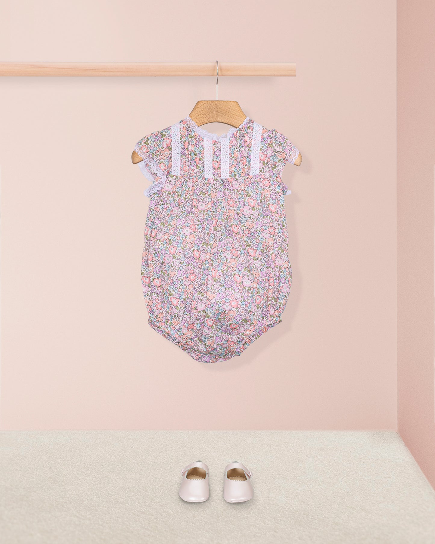 Cape Cod Liberty Michelle Blush Bubble - Romper