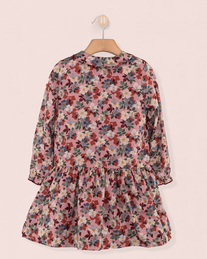 Caroline Liberty Nysa Warm Floral - Dress