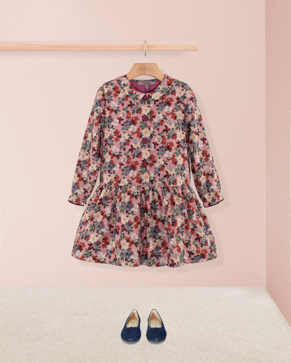 Caroline Liberty Nysa Warm Floral - Dress