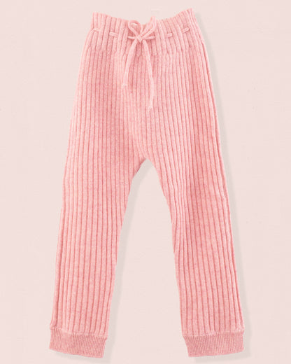 Cashmere Ribbed Rose Legging - Legging
