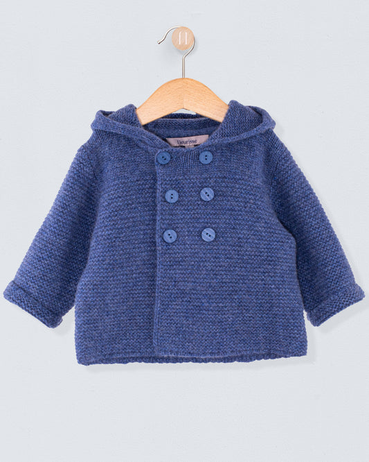 Chamonix Jean Cashmere Hooded Jacket - Cardigan