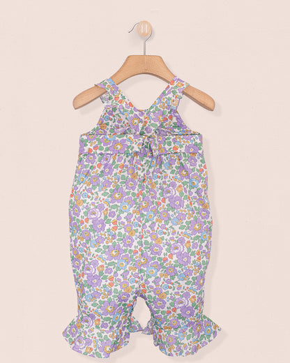 Charm Liberty Betsy Lavender Overall - Romper