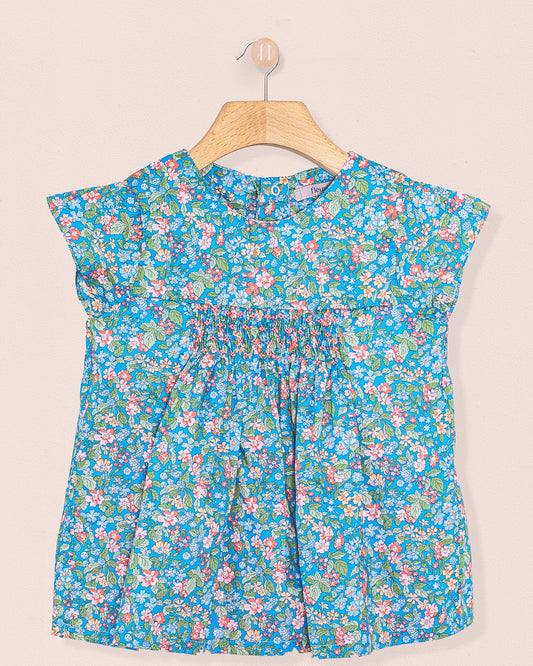 Chérie Liberty Hedgerow Blue Tunic - Tunic