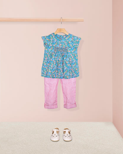 Chérie Liberty Hedgerow Blue Tunic - Tunic