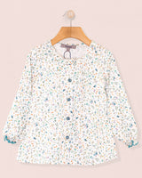 Ruffle Toscana Chilli Fall Turquoise Tunic