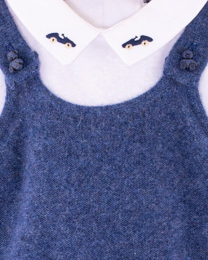 Corbier Jean Cashmere Overall - Romper