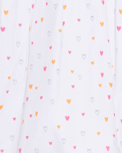 Cape Cod Mini French Hearts Bubble - Romper