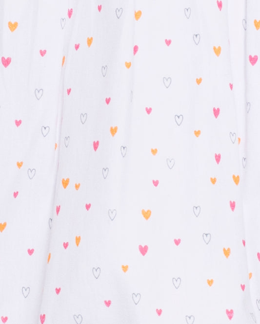 Cape Cod Mini French Hearts Bubble - Romper