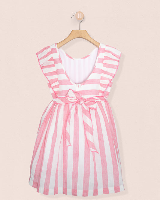 Carmel Italian Primrose Linen Dress - Dress